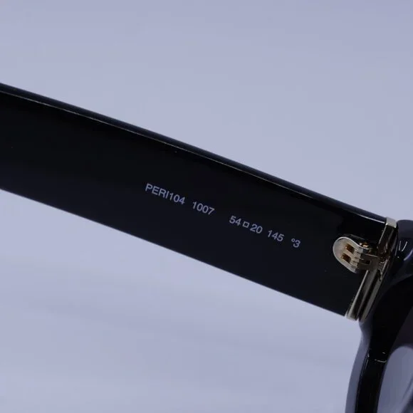 Palm Angels PERI104 NOAH 1007 Sunglasses Black Rectangle  display picture 1